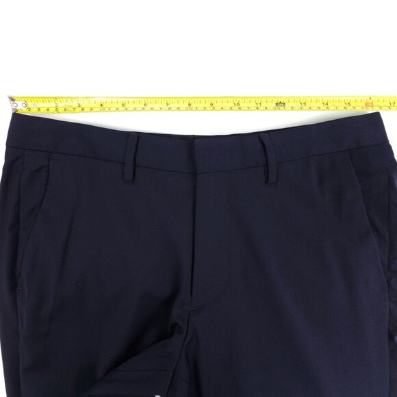 NEW Bonobos Jetsetter Tailored Wool Dress Pant Suit Trouser 32x30 Navy Old Money - Picture 3 of 8